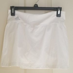 White Adidas tennis skirt (small)